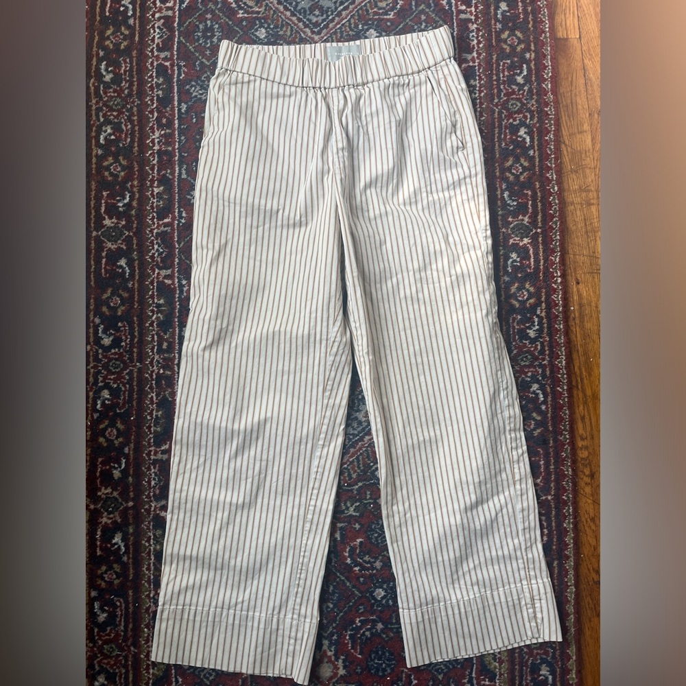 Everlane Lightweight Striped Pants